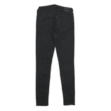 LEVI'S 711 Skinny Womens Jeans Black Slim Skinny Denim Medium W28 L32
