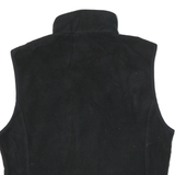 WOOLRICH Mens Black Classic Outdoor Jacket M Polyester Blend Fleece Sleeveless
