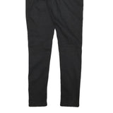 OASIS Womens Slim Black Cotton Blend Denim Jeans W29 L29 Zip Comfort Stretch