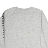 CARHARTT Mens Grey Sweatshirt 2XL Crew Neck Logo Sleeve Casual Wear