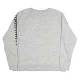 CARHARTT Mens Grey Sweatshirt 2XL Crew Neck Logo Sleeve Casual Wear