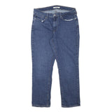 LEVI'S Womens Classic Classic Fit Zip Blue Denim W31 L26 Straight Leg Jeans