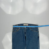 505 Levis Jeans - 34W 30L Blue Cotton