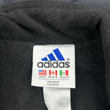Adidas Track Jacket - Large Black Polyester