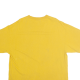 TCX APPAREL Mens Yellow Martin University Graphic T-Shirt XL Short Sleeve Crew