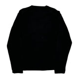 Armani Exchange Striped Jumper - Large Black Cotton