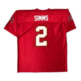 Tampa Bay Buccaneers Nfl Football Football Jersey - XL Red Polyester