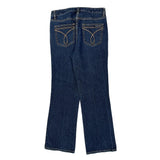 Calvin Klein Jeans Boot Cut Jeans - 34W US 10 Dark Wash Cotton