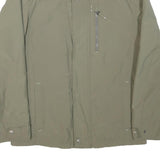 PIERRE CARDIN Mens Beige Jacket M Polyester Blend Plain Zip Casual Lightweight