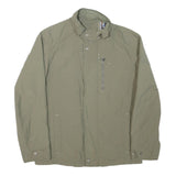 PIERRE CARDIN Mens Beige Jacket M Polyester Blend Plain Zip Casual Lightweight