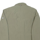 PIERRE CARDIN Mens Beige Jacket M Polyester Blend Plain Zip Casual Lightweight