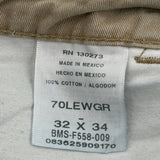 Dockers Cargo Pants - 32W 34L Khaki Cotton