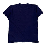 Illinois Fighting Illini Touch Of Gold Single Stitch T-Shirt - XL Blue Polyester