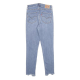 LEVI'S 721 High Rise Skinny Ankle Womens Jeans Blue Regular Skinny Denim Light