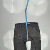 Carhartt Double Knee Cargo Trousers - 34W 32L Grey Cotton