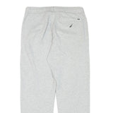 NAUTICA Mens Joggers Grey M W32 L30 Slim Straight Leg Cotton Blend Drawstring