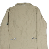 JACK WOLFSKIN Mens Beige Urban Outdoor Cotton Jacket M Zip Long Sleeve