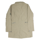 JACK WOLFSKIN Mens Beige Urban Outdoor Cotton Jacket M Zip Long Sleeve