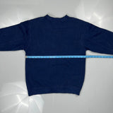 Chicago Bears Unbranded Football Sweatshirt - Small Navy Cotton