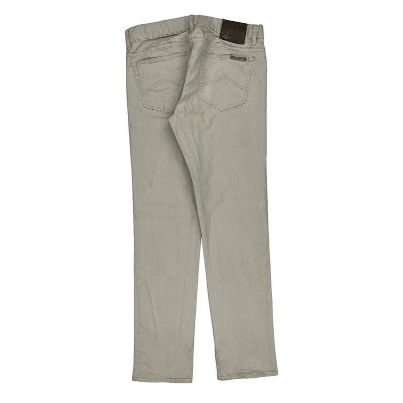 Armani Exchange Skinny Jeans - 33W 32L Beige Cotton Blend