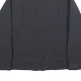 CARHARTT Mens Black Synthetic Zip Jacket L Casual Workwear Outerwear