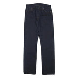 LEVI'S 504 Mens Regular Fit Straight Denim Dark W30 L34 Classic Zip Jeans
