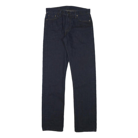 LEVI'S 504 Mens Regular Fit Straight Denim Dark W30 L34 Classic Zip Jeans