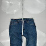 Levis 501 Jeans - 36W 30L Blue Cotton