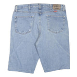 WRANGLER Womens Denim Casual Blue Shorts Size L W38 Relaxed Fit Premium Style