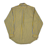 Ralph Lauren Striped Shirt - Large Blue Cotton