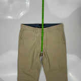 Tailored Fit Tommy Hilfiger Chinos - 34W 30L Beige Cotton