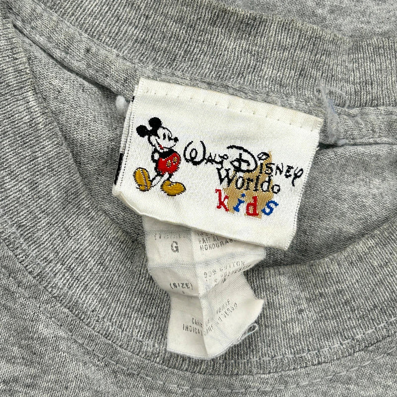 Age 12-13 Walt Disney World Disney T-Shirt - Large Grey Cotton