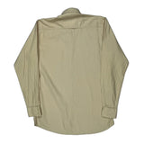 Manhattan Slim Levis Slim Shirt - XL Beige Cotton