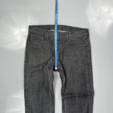 569 Levis Jeans - 35W 30L Grey Cotton