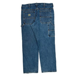 Lee Carpenter Jeans - 36W 31L Blue Denim