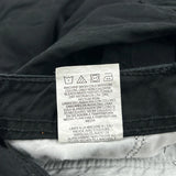 Lee Cargo Shorts - 36W 9L Black Cotton