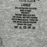 True Religion T-Shirt - Large Gray Cotton Blend