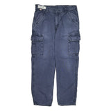 Carhartt Cargo Pants - 36W 30L Blue Cotton