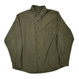 Woolrich Checked Shirt - 2XL Green Cotton