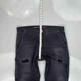 Dickies Carpenter Trousers - 36W 29L Black Cotton