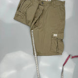 Levis Cargo Cargo Shorts - 36W 11L Khaki Cotton