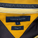 Tommy Hilfiger Striped Rugby Shirt - Medium Purple Cotton