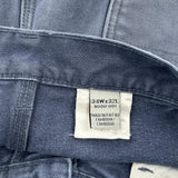 Dakota Grizzly Double Knee Carpenter Trousers - 34W 30L Blue Cotton