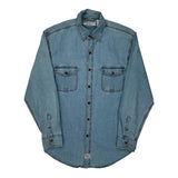 Levis Denim Shirt - Medium Blue Cotton