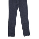 LEVI'S Womens Bold Curve Skinny Jeans Blue Slim Skinny Denim Dark W26 L34