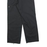 DICKIES Mens Cotton Blend Black Relaxed Straight Trousers W30 L27 Workwear Zip