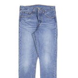 LEVI'S 501 S BIG E Womens Jeans Blue Slim Skinny Denim Medium W27 L30 Classic
