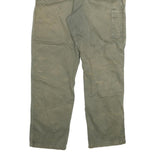 CARHARTT Mens Regular Fit Cotton Blend Beige Trousers W28 L28 Workwear Utility