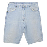 WRANGLER Mens Shorts Blue Casual Denim L W36 Light Wash Summer