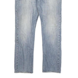 LEVI'S 504 Mens Jeans Blue Regular Straight Denim Light W34 L30 Classic Zip